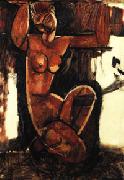 Amedeo Modigliani Caryatid oil painting reproduction